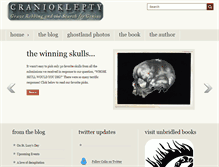 Tablet Screenshot of cranioklepty.com